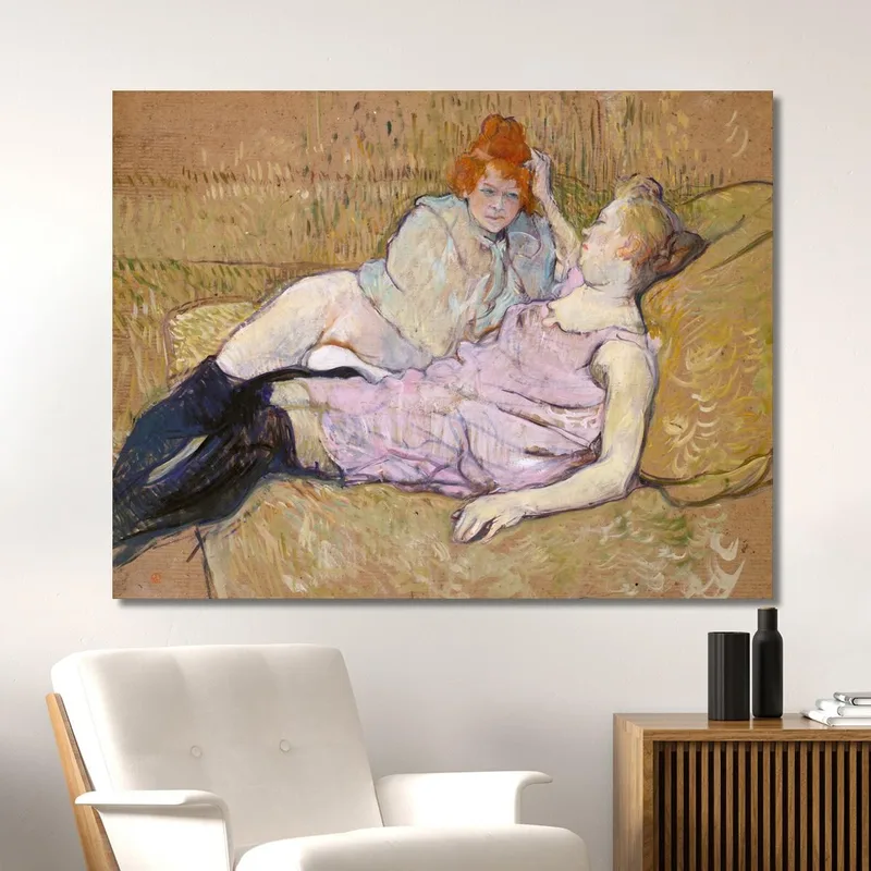 Le Canapé Henri de Toulouse-Lautrec
