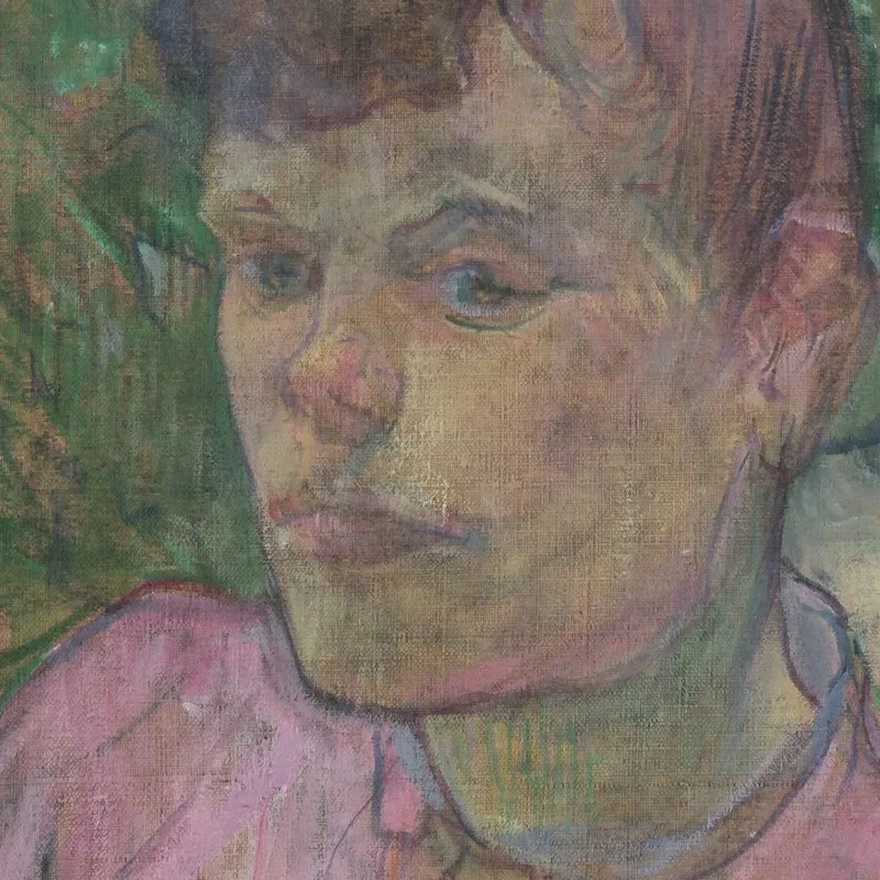 Donna Nel Giardino Di Monsieur Forest Henri de Toulouse-Lautrec
