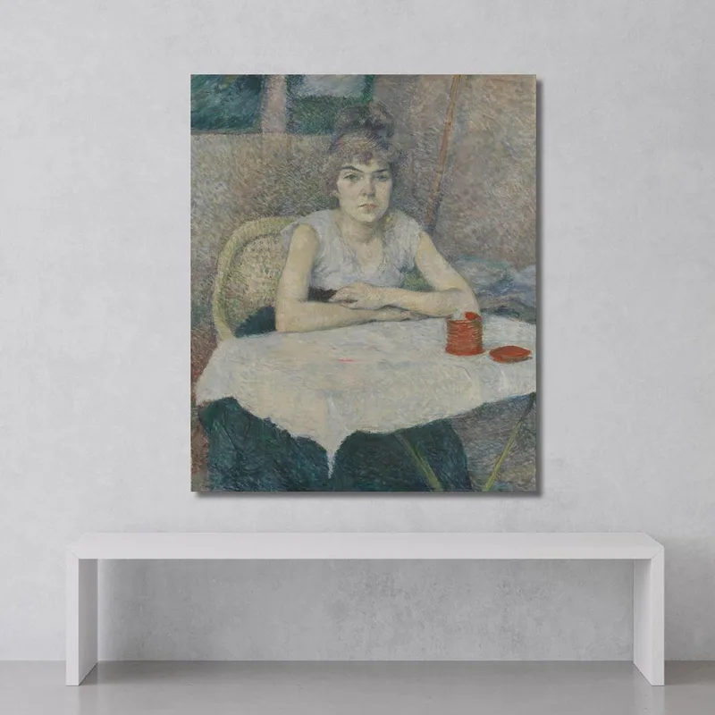Giovane Donna A Un Tavolo, Poudre De Riz Henri de Toulouse-Lautrec