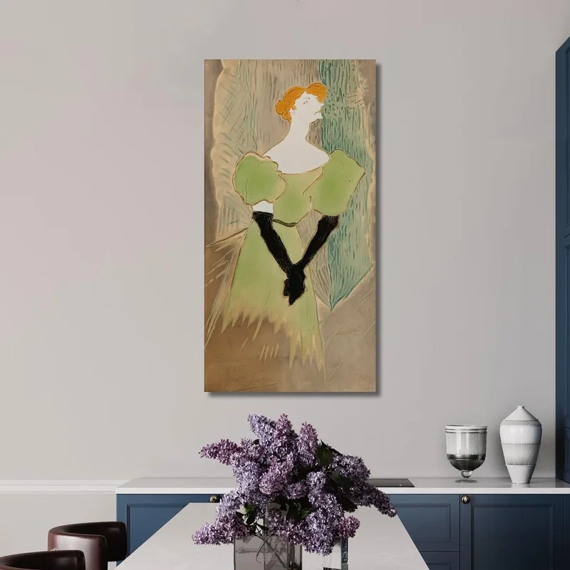Yvette Guilbert Henri de Toulouse-Lautrec