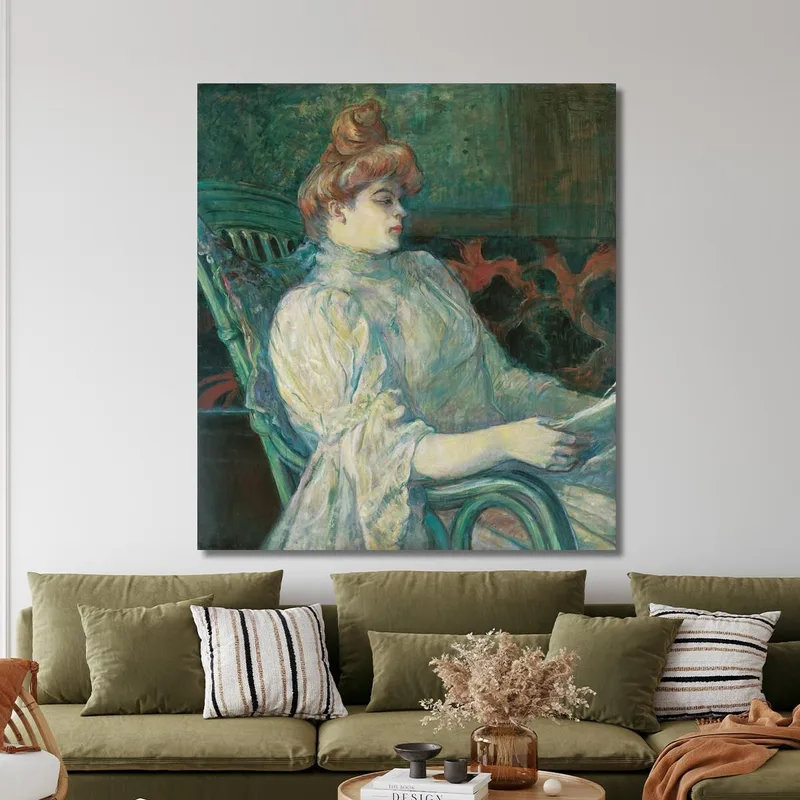 Madame Marthe X - Burdeos Henri de Toulouse-Lautrec
