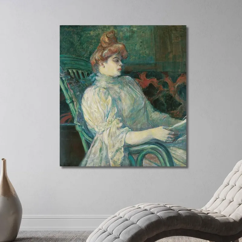 Madame Marthe X - Burdeos Henri de Toulouse-Lautrec