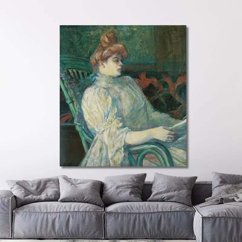 Madame Marthe X - Burdeos Henri de Toulouse-Lautrec