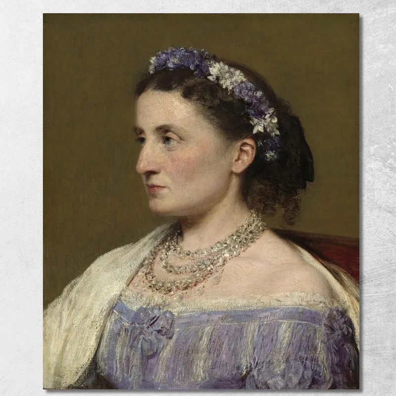 Duchessa De Fitz-James Henri Fantin-Latour quadro stampa su tela