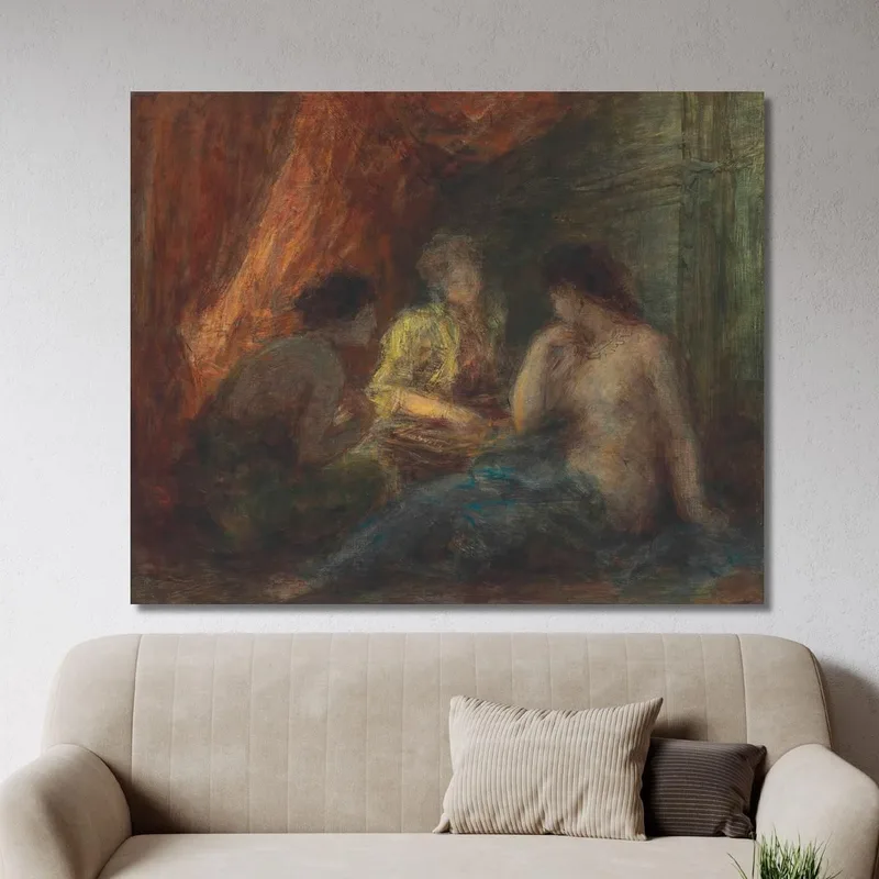 The Game Henri Fantin-Latour