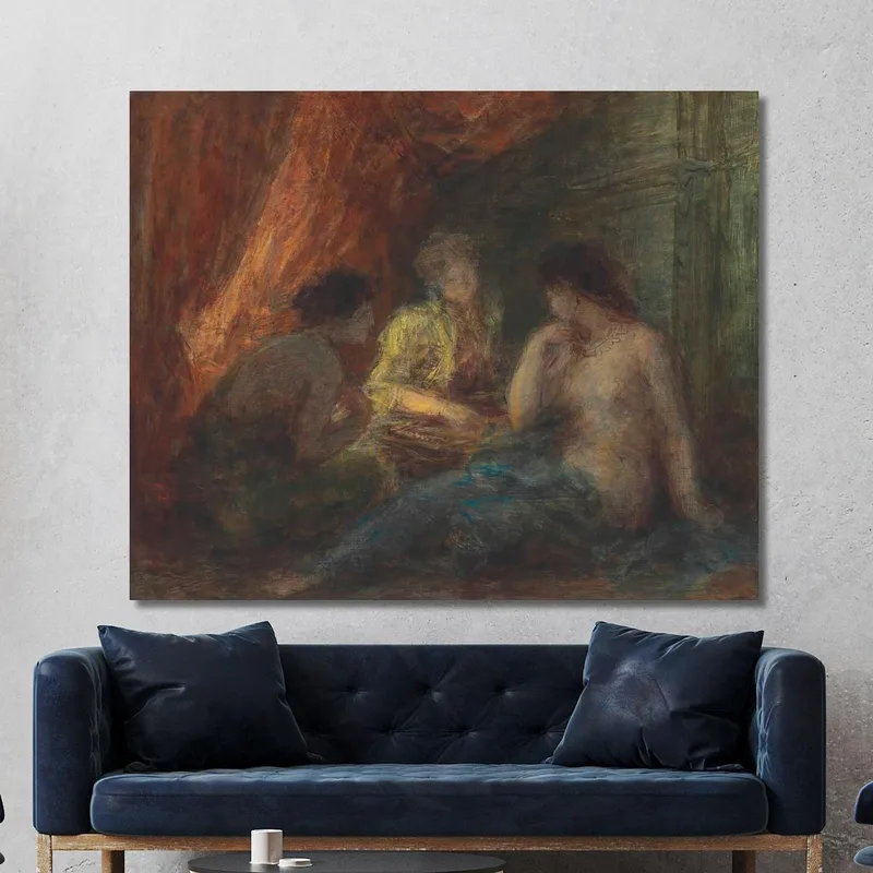The Game Henri Fantin-Latour