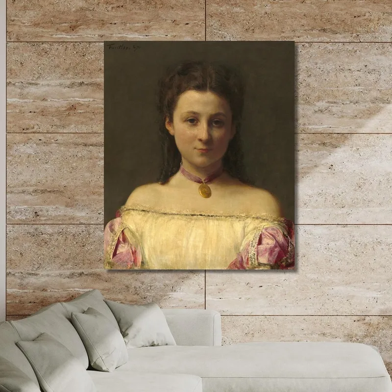 Mademoiselle De Fitz-James Henri Fantin-Latour