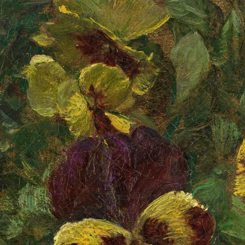 Pansies 2 Henri Fantin-Latour