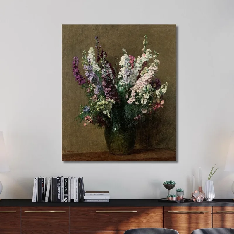Larkspur Henri Fantin-Latour