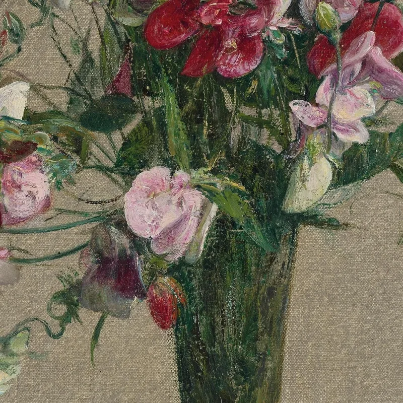 Zuckererbsen Und Nigella Henri Fantin-Latour