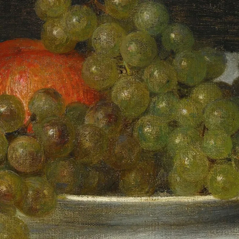 Äpfel Und Trauben Henri Fantin-Latour