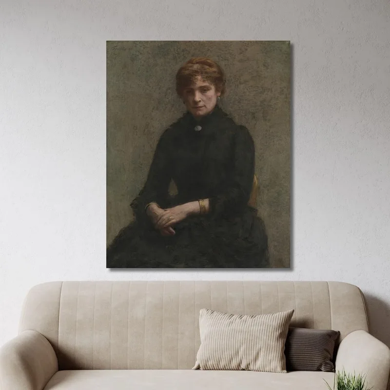 Retrato De Una Mujer Henri Fantin-Latour