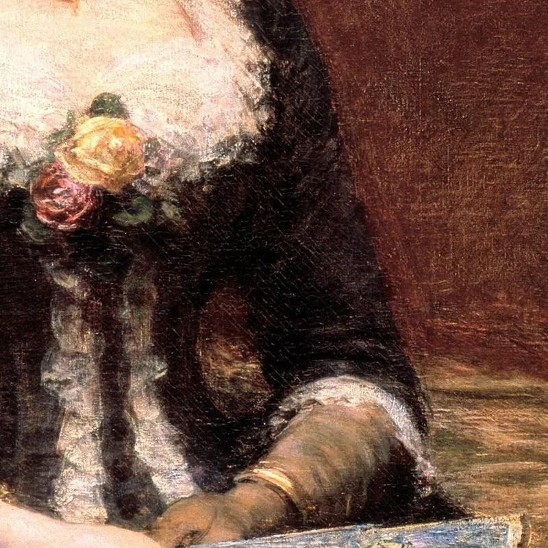 Porträt Von Madame Léon Maître Porträt Von Madame Léon Maître Henri Fantin-Latour