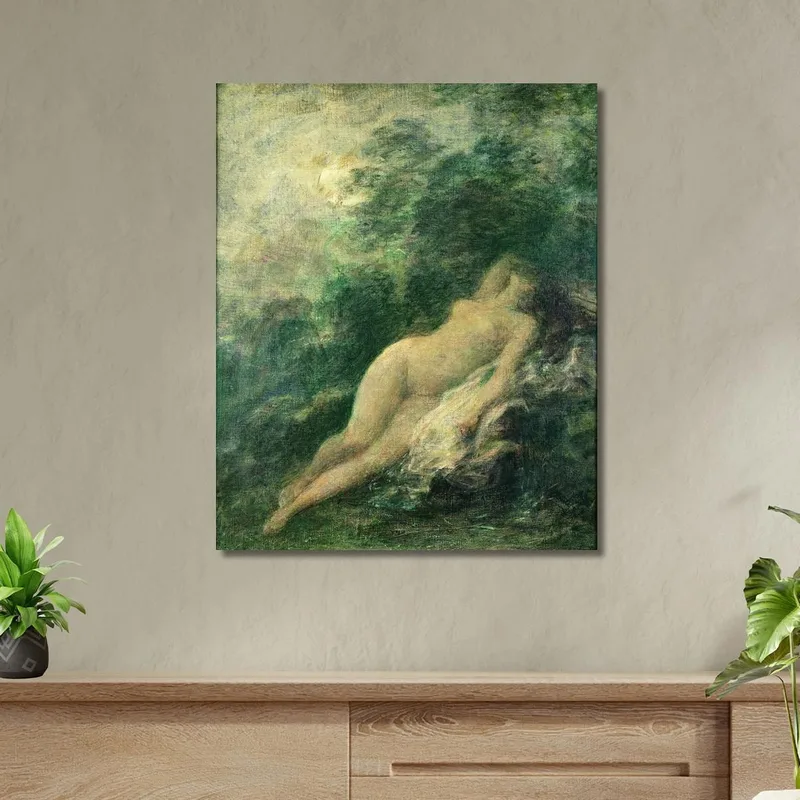 Diane Schläft Nachts Henri Fantin-Latour