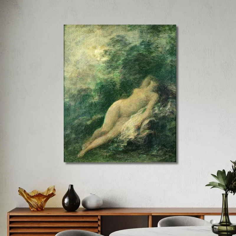 Diane Schläft Nachts Henri Fantin-Latour