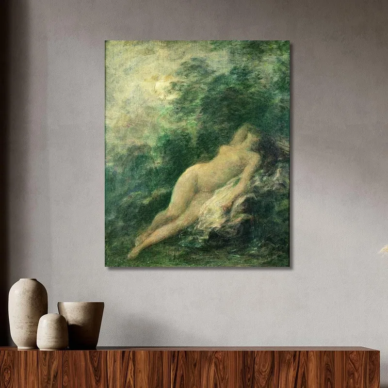 Diane Schläft Nachts Henri Fantin-Latour