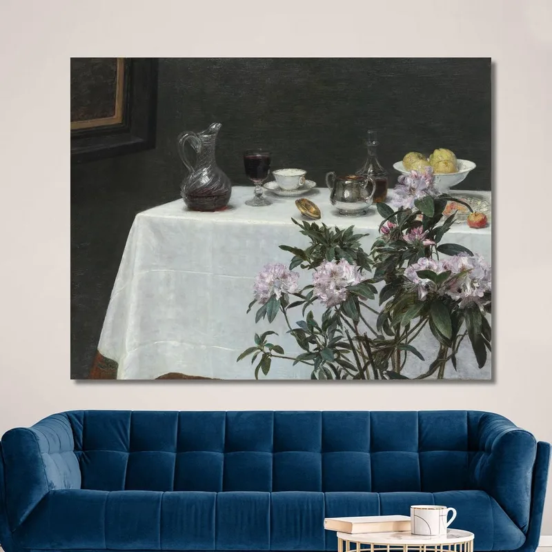 Nature Morte Au Coin D'Une Table Henri Fantin-Latour