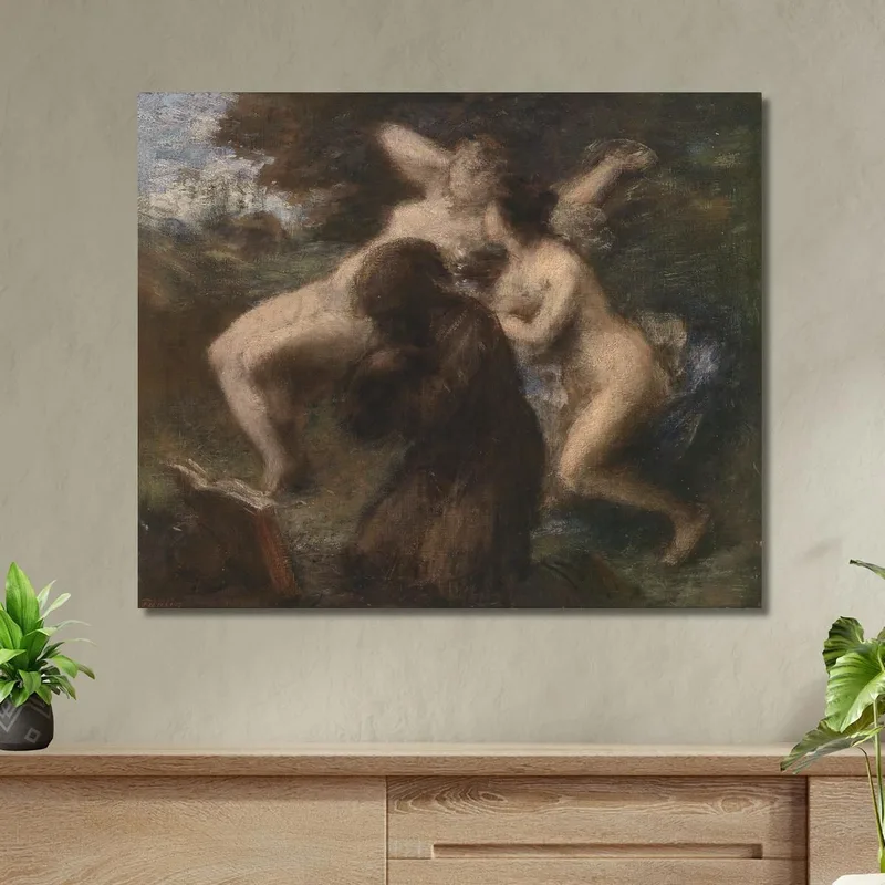 Tentazione Di Sant'Antonio Henri Fantin-Latour