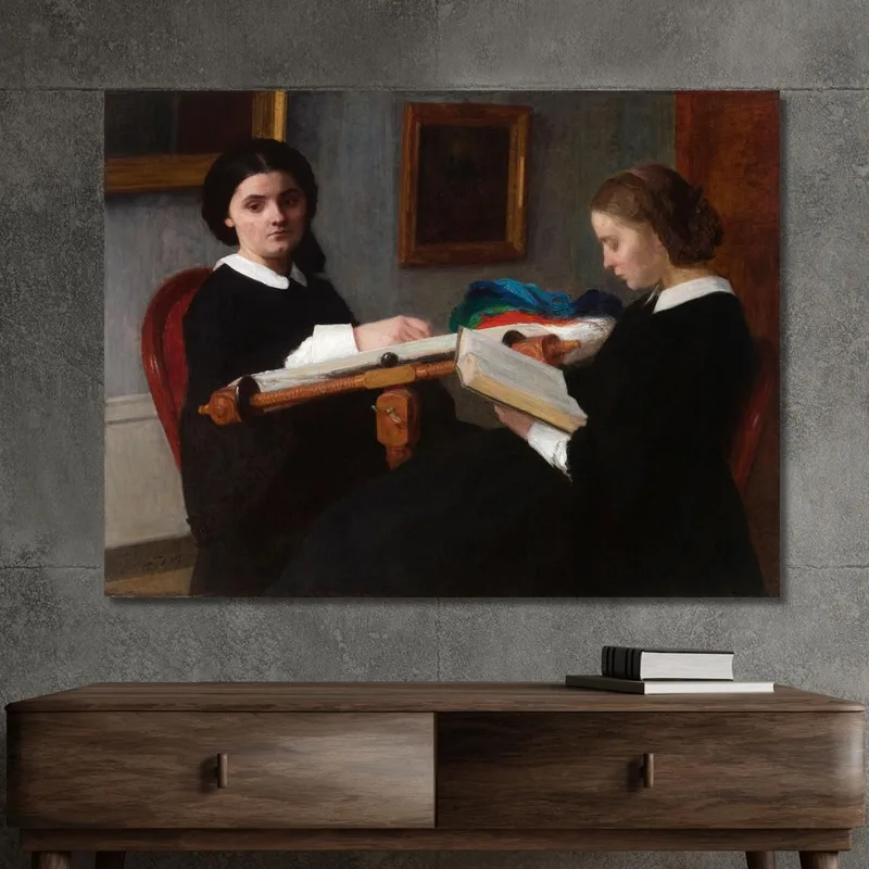 Die Zwei Schwestern Henri Fantin-Latour