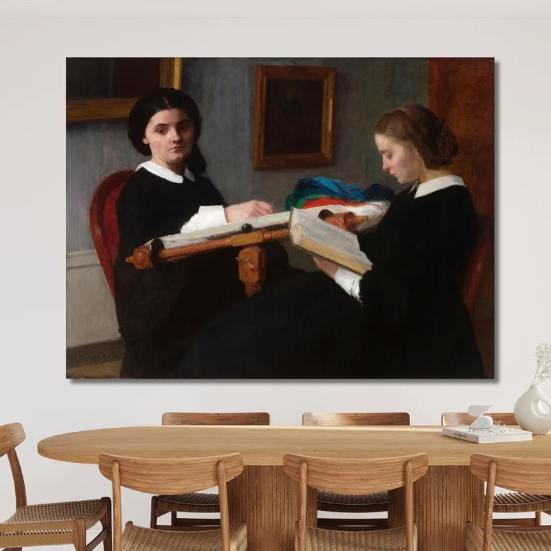 Die Zwei Schwestern Henri Fantin-Latour