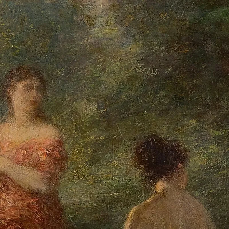 Tres Ninfas Cerca De Un Manantial Henri Fantin-Latour
