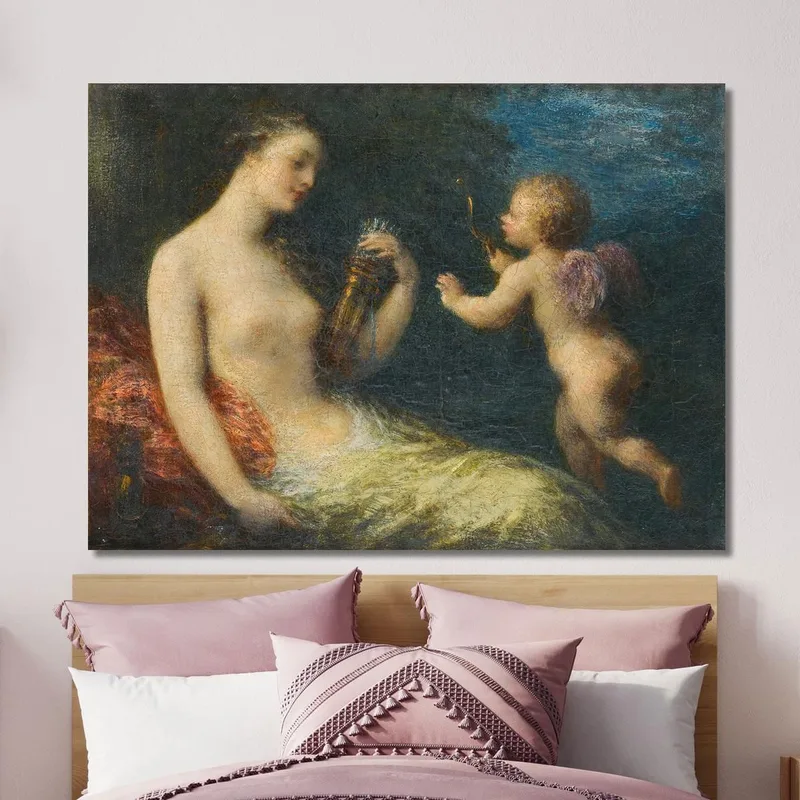 Venus Y Cupido Henri Fantin-Latour