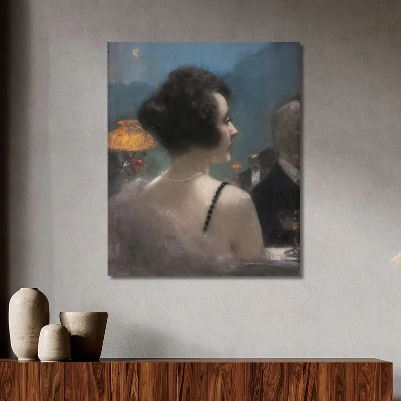 Una Dama Elegante Henri Gervex
