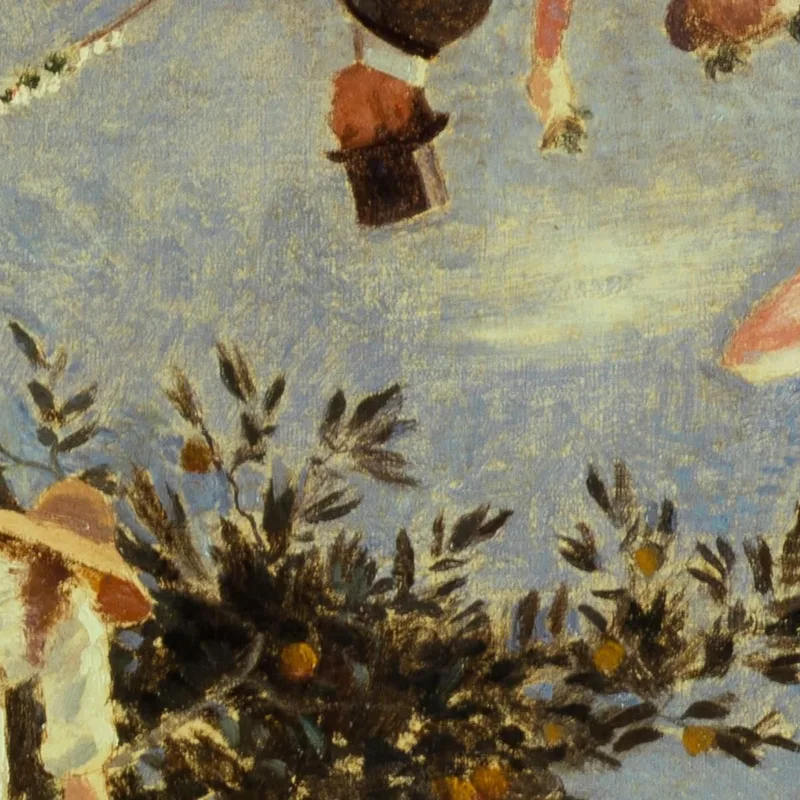 Battle Of Flowers In Nice Henri Gervex