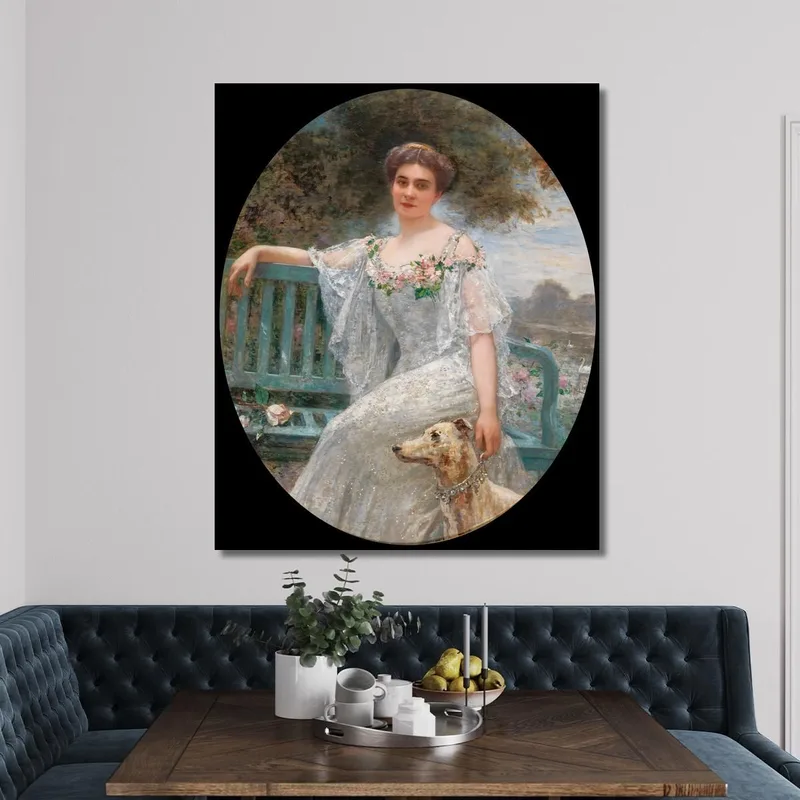 Portrait De Dame Henri Gervex