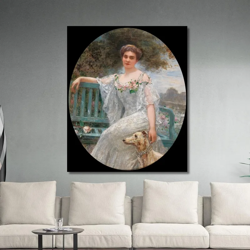 Portrait De Dame Henri Gervex