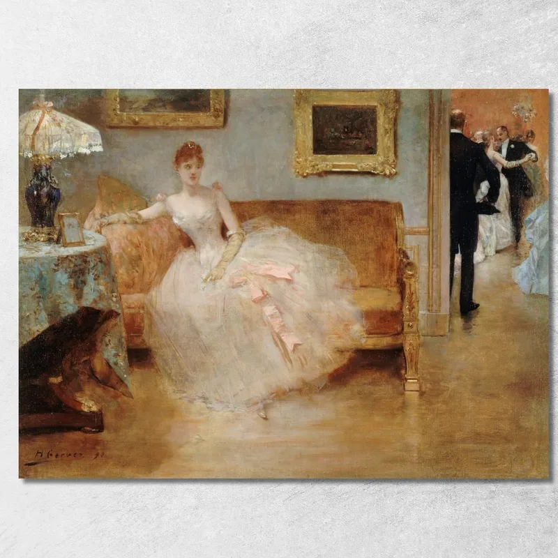 Il Ballo Henri Gervex quadro stampa su tela