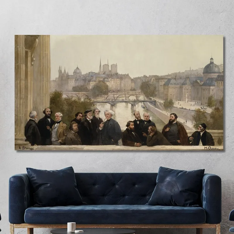 The Panorama Of The Century - Dupré Rousseau Isabey Millet Henri Gervex
