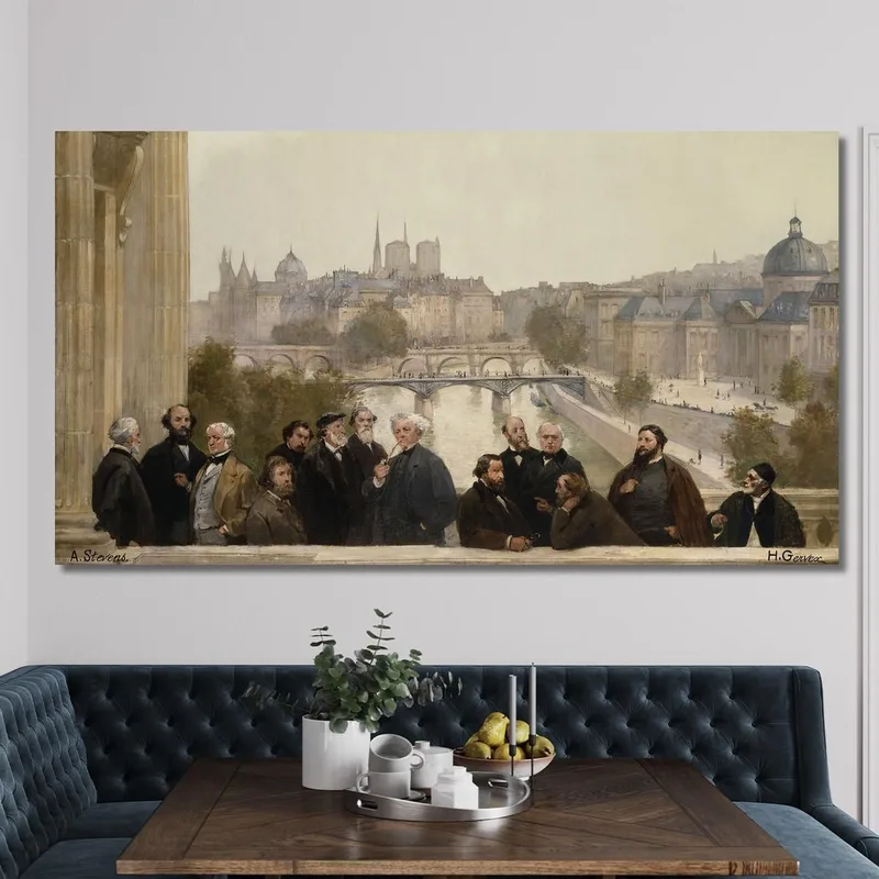 The Panorama Of The Century - Dupré Rousseau Isabey Millet Henri Gervex