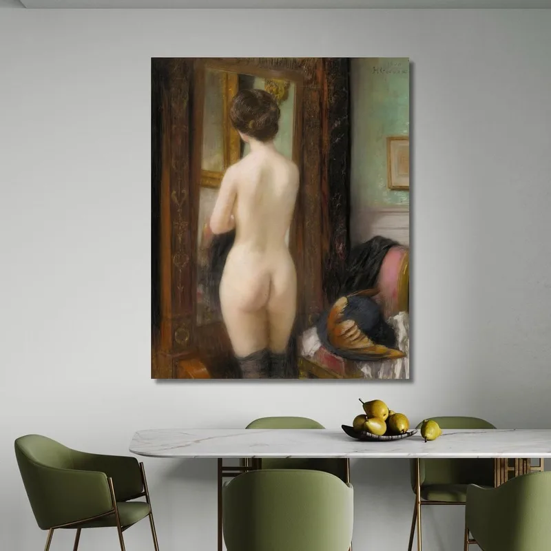 Nu À La Psyché Henri Gervex