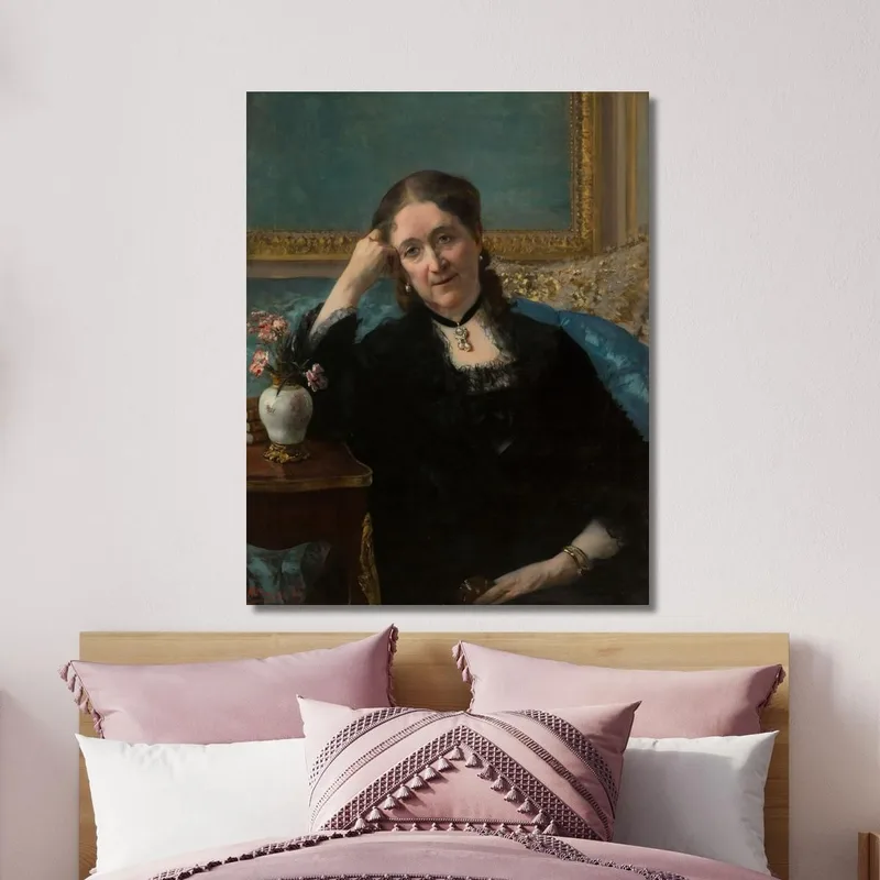 Portrait De Madame Blerzy Henri Gervex