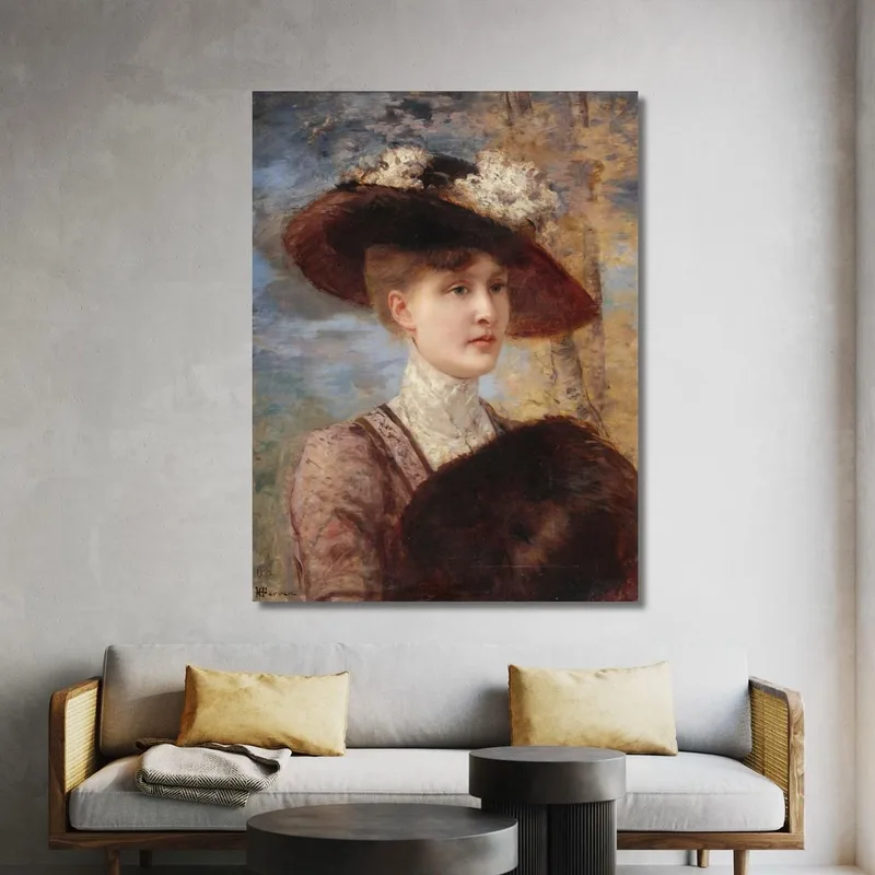 Ritratto Di Madame De Lorgeril Henri Gervex