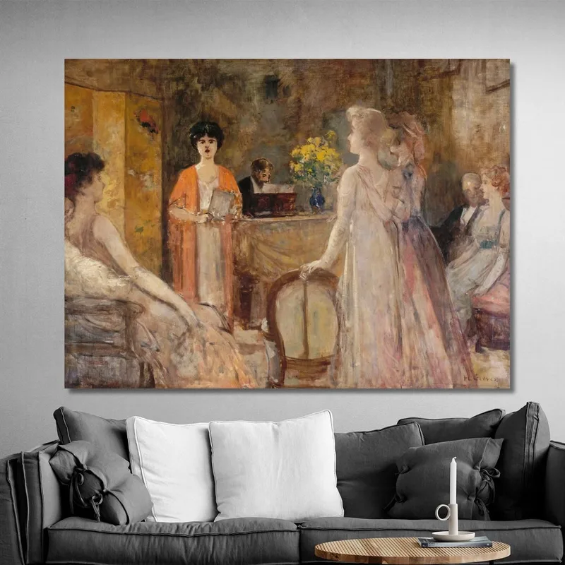 Un Martedì Sera Da Madeleine Lemaire Henri Gervex