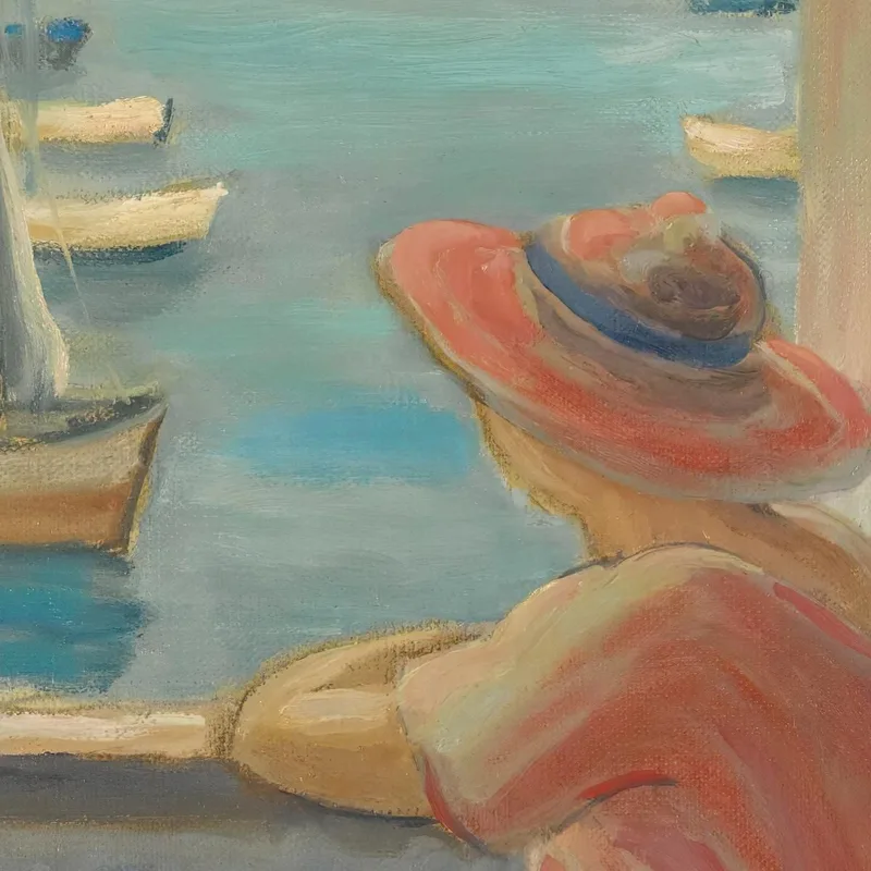 Davanti Alla Finestra Ile D'Yeu Henri Lebasque