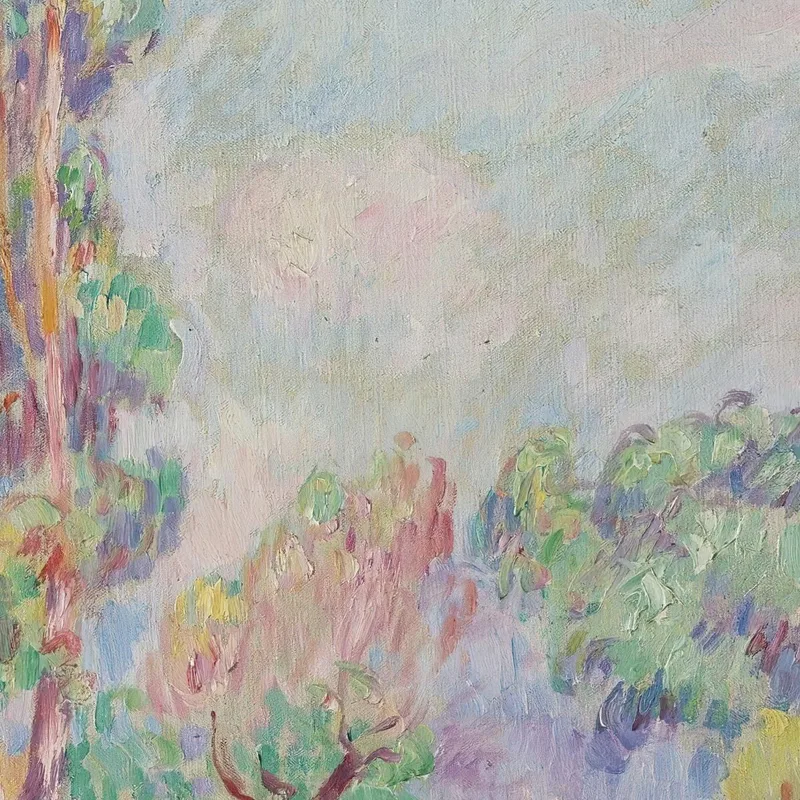 Young Women And Girls In A Landscape Henri Lebasque