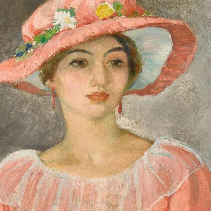 Der Rosa Hut Henri Lebasque