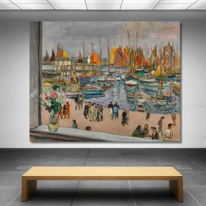 L'Isola Di Yeu Finestra Aperta Sul Porto Henri Lebasque