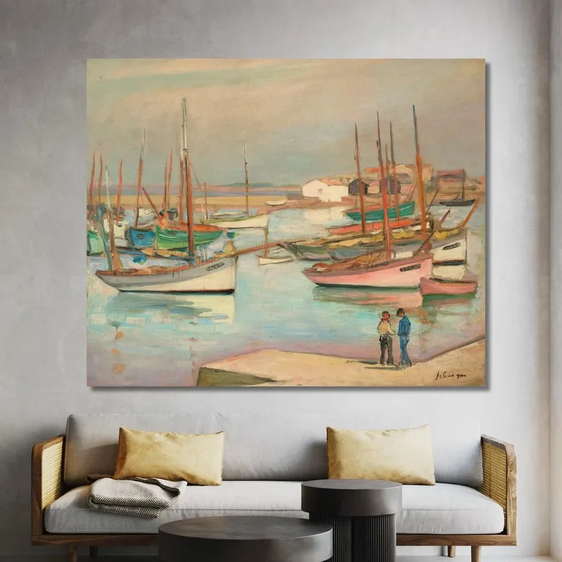 Case Sul Porto Dell'Ile D'Yeu Henri Lebasque