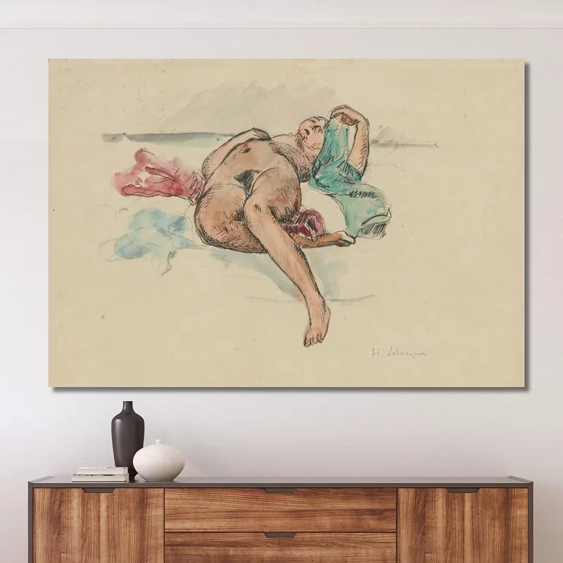 Nude Lying 2 Henri Lebasque