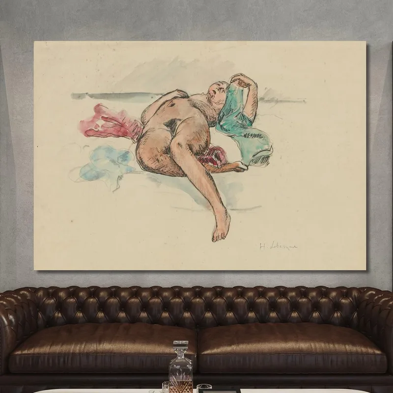 Nude Lying 2 Henri Lebasque
