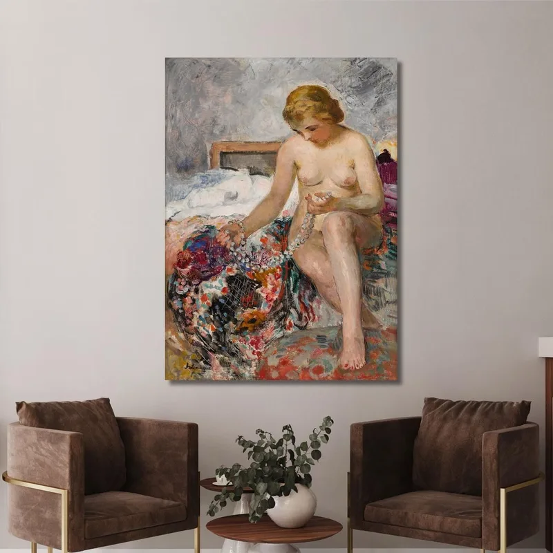 Naked With A Necklace Henri Lebasque