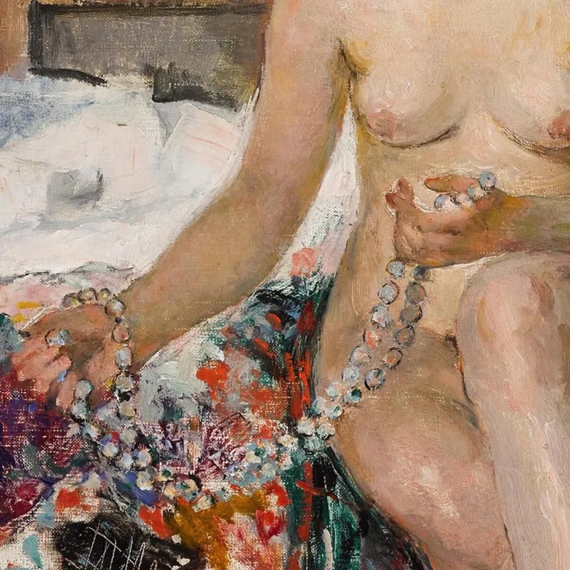 Naked With A Necklace Henri Lebasque