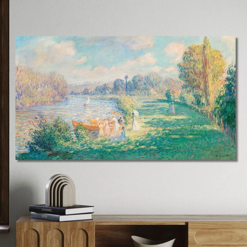 Am Ufer Der Marne Henri Lebasque