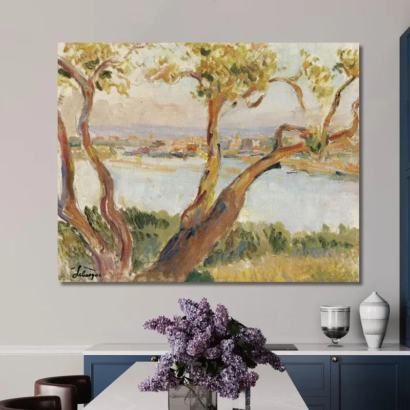 Veduta Di Antibes Henri Lebasque