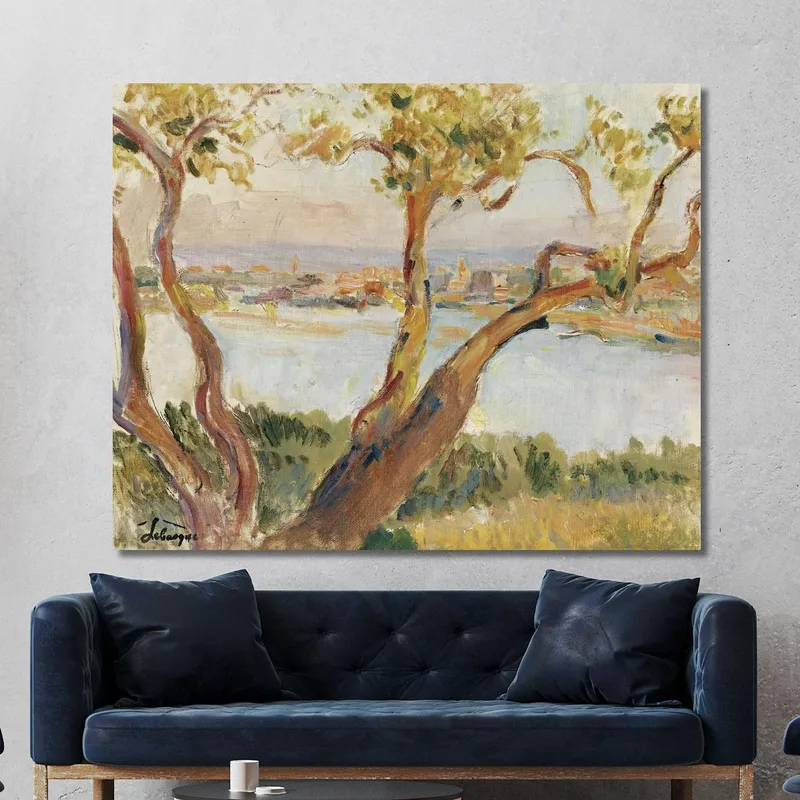 Veduta Di Antibes Henri Lebasque