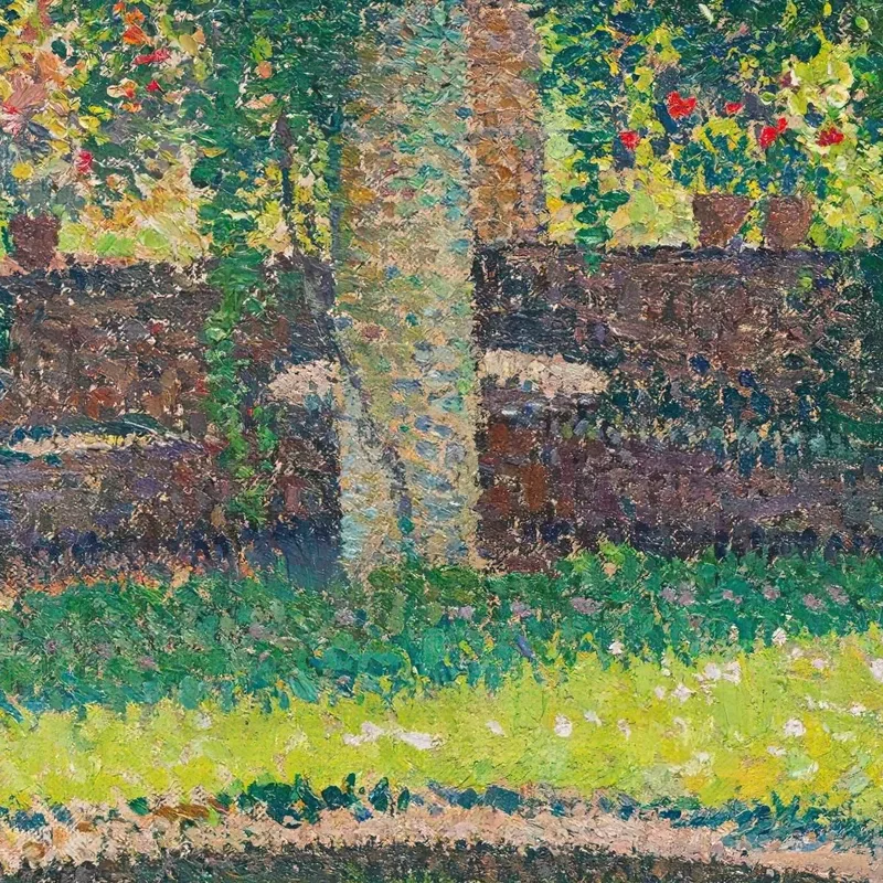 Pond And Arbor Southwest Of The Marquayrol Park Henri Martin